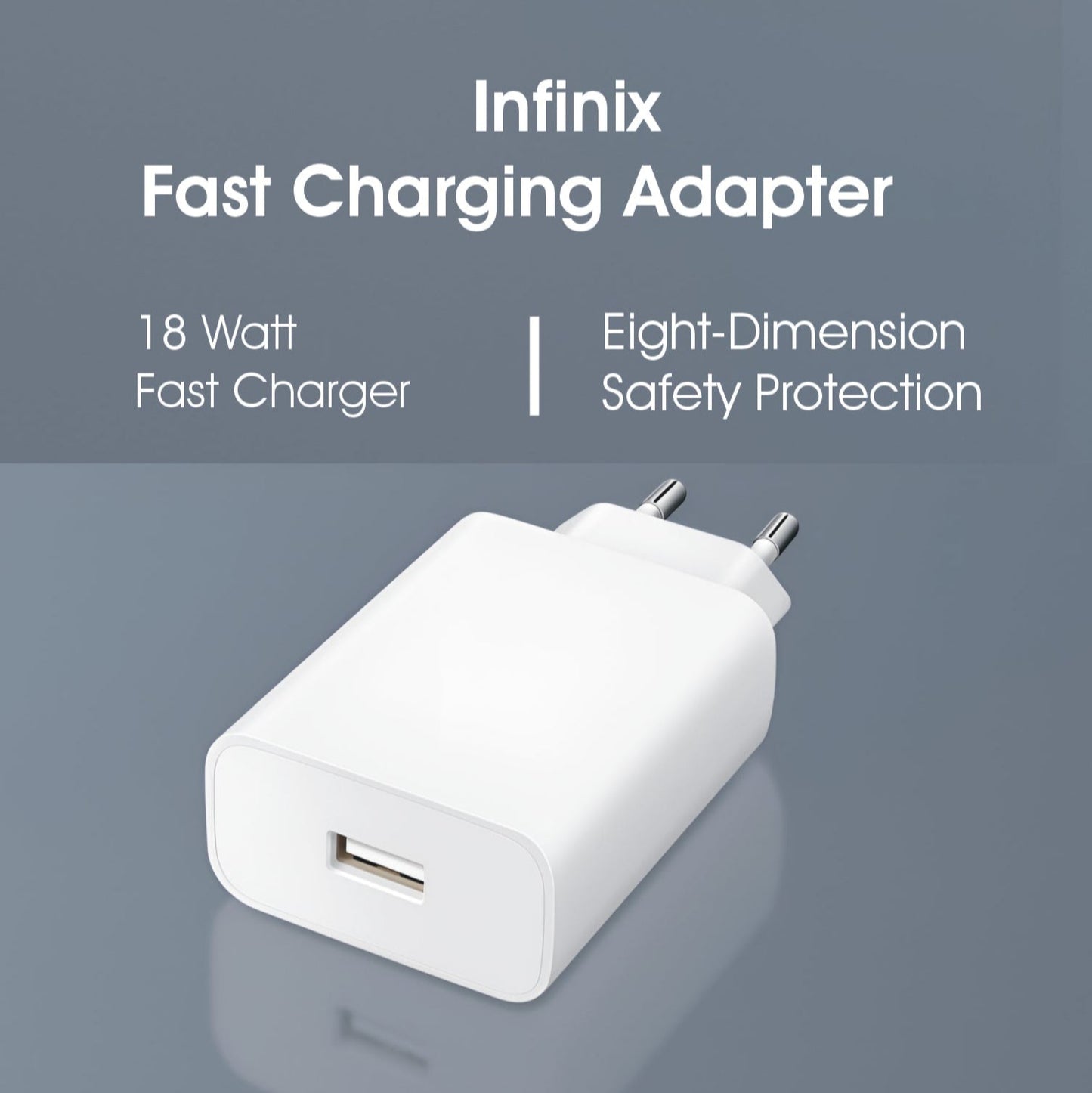 Infinix 18 watt charger