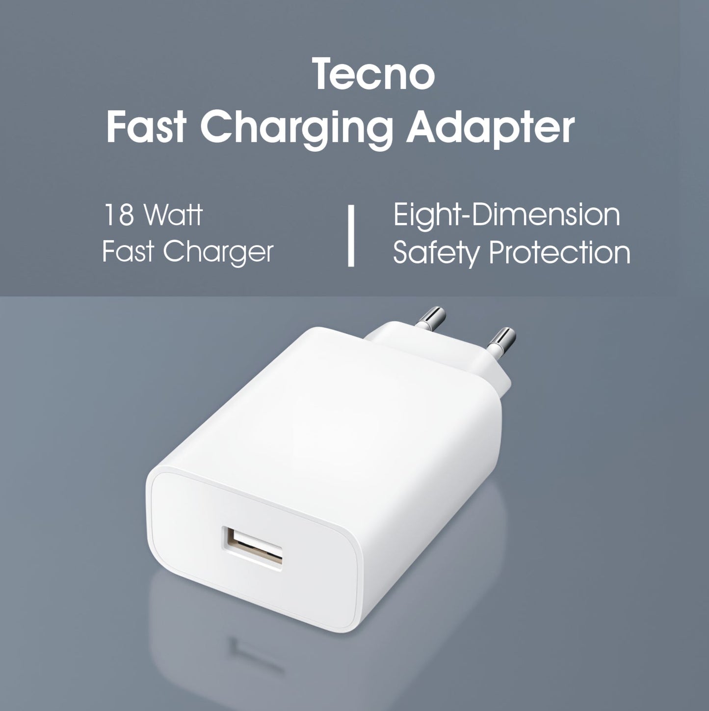 Tecno 18 watt Charger